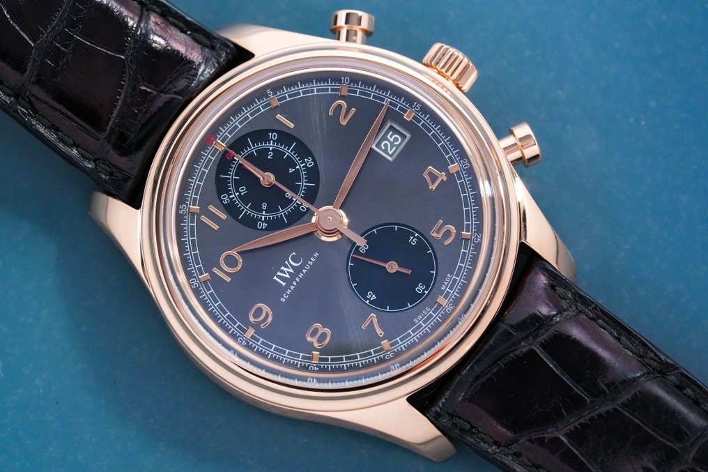 IWC - Portugieser Chronograph 18k Rose Gold - IW390405 - Hombre - 2011 - actualidad #2.1