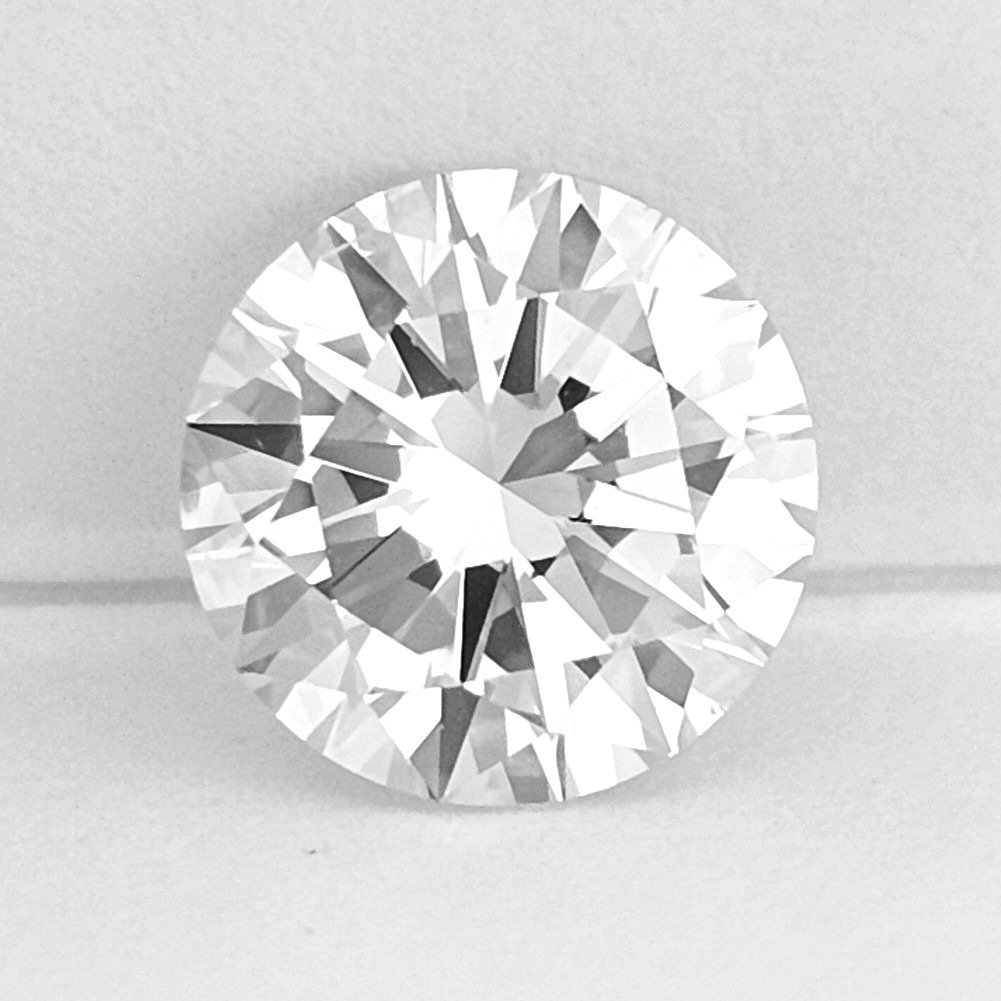 Diamante - 1.05 ct - Rotondo, Certificato GIA - H - SI2 #1.2