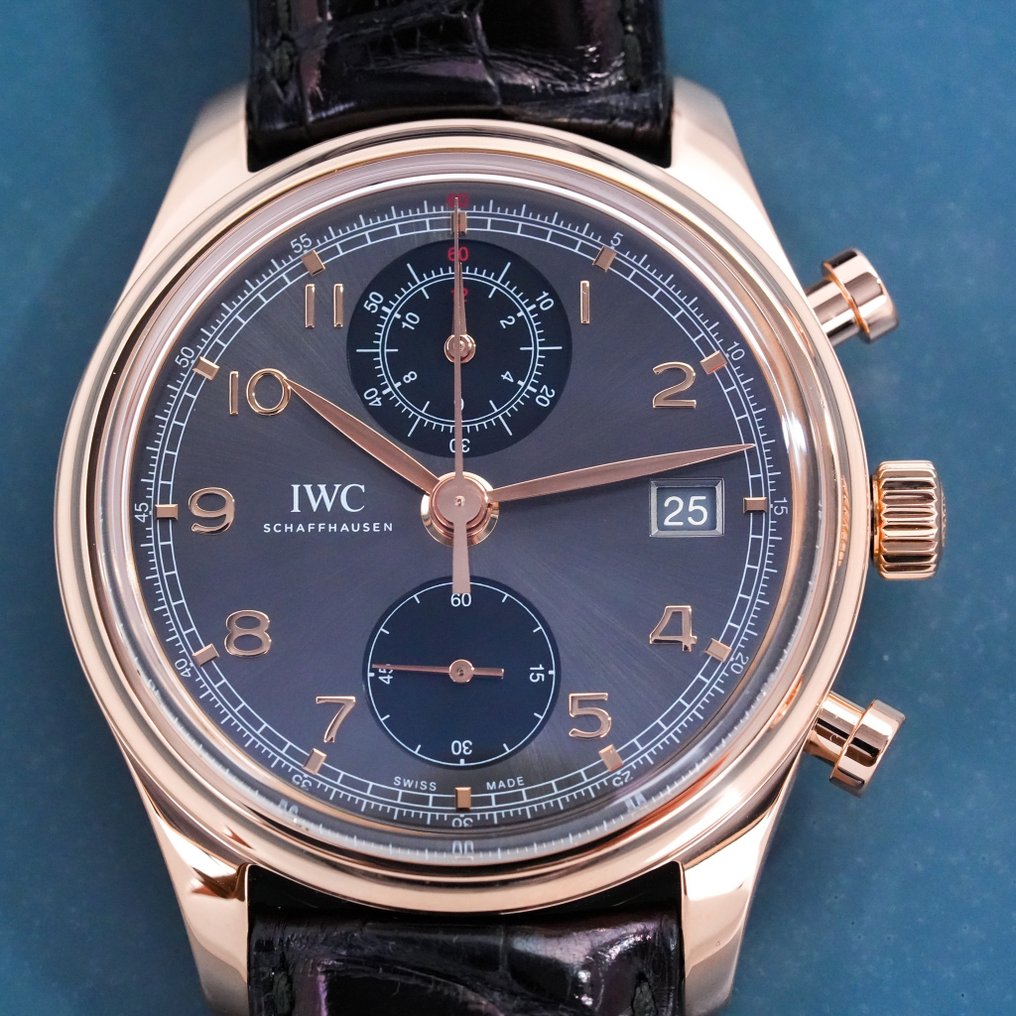 IWC - Portugieser Chronograph 18k Rose Gold - IW390405 - Hombre - 2011 - actualidad #1.1