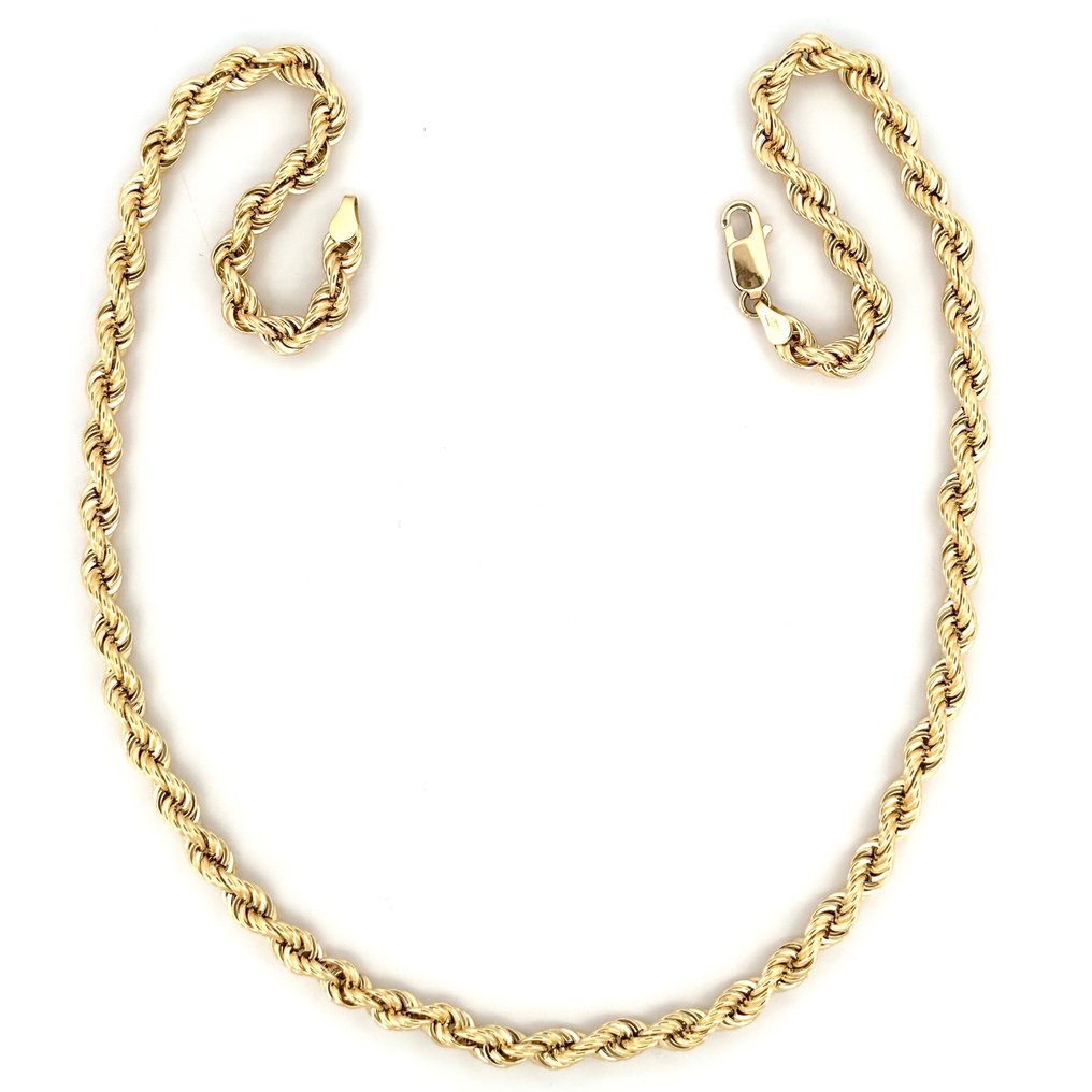 Rope Chain - 8.9 gr - 45 cm - 18 Kt - 项链 - 18K包金 黄金 #1.1