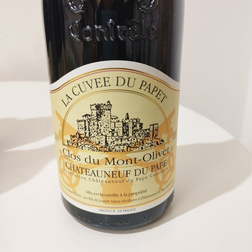 2010 Clos du Mont-Olivet, La Cuvée du Papet - Châteauneuf-du-Pape - 6 Flaskor (0,75L) #2.1