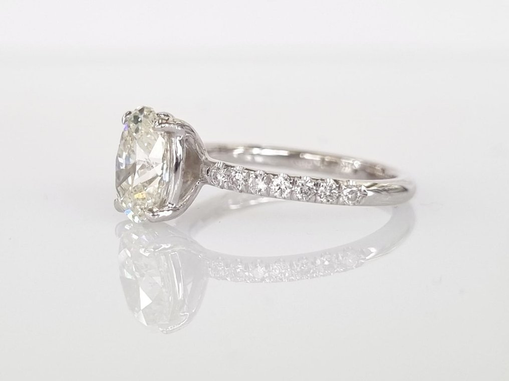 Forlovelsesring Hvitt gull Diamant #2.2