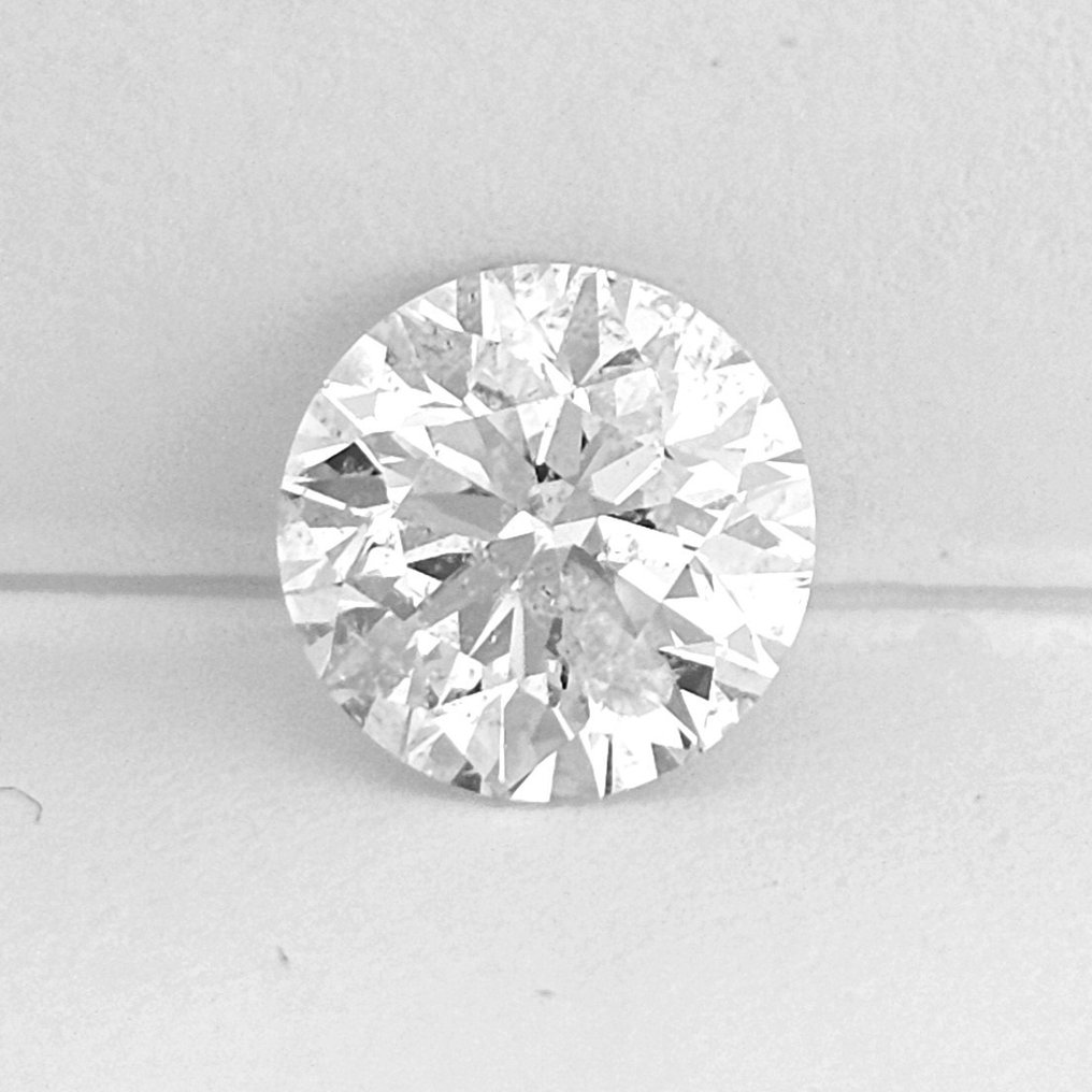 Diamond - 1.02 ct - Round, GIA Certified - G - I2 #1.2