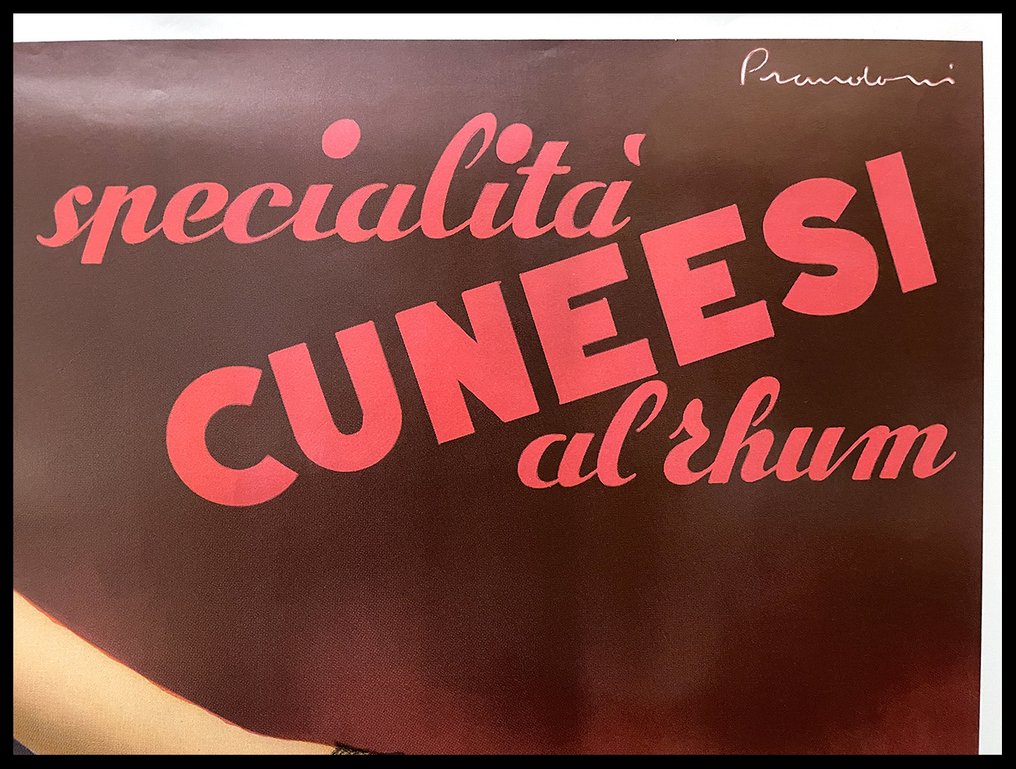 Carlo Prandoni - Arione Specialità Cuneesi al Rhum - Década de 1980 #2.1