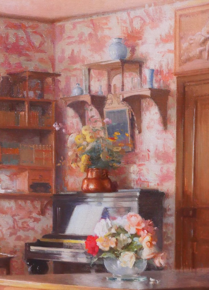 Paul Thomas (1859-1940) - Interior #3.2