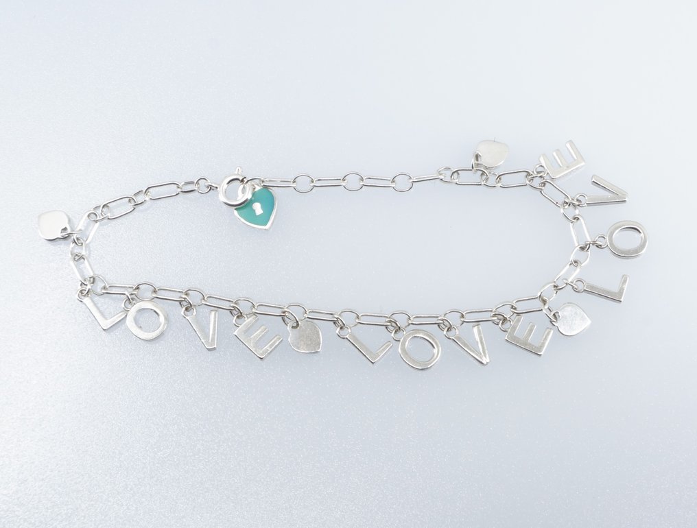 Tiffany & Co. - Armband - Love Notes Dangle Charm Silver  #2.1