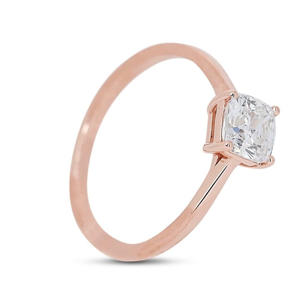 Δαχτυλίδι - 18 καράτια Ροζ χρυσό -  0.90ct. tw. Διαμάντι #1.2