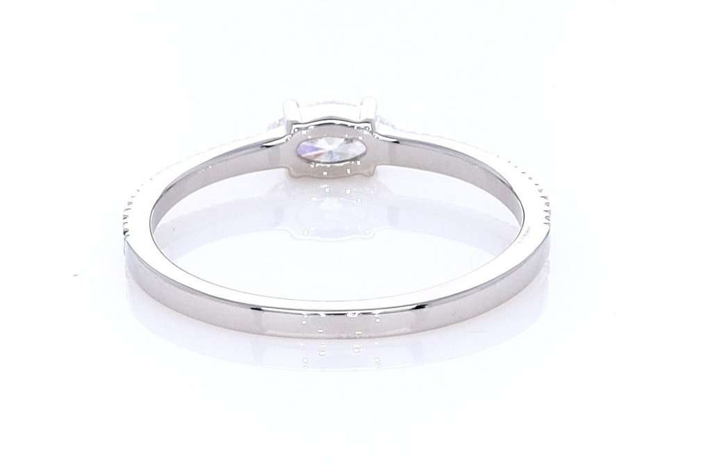 Ring Vittguld Diamant - Diamant #2.2