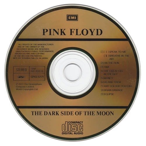 Pink Floyd - The Dark Side Of The Moon / The Best Quality In A 24k Gold CD - CD - 1988 #1.2