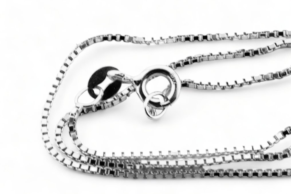 Collana - 18 carati Oro bianco #1.0