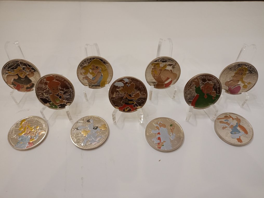 法国. Medal 2022 "Asterix" (11 medaglie)  (没有保留价) #1.0