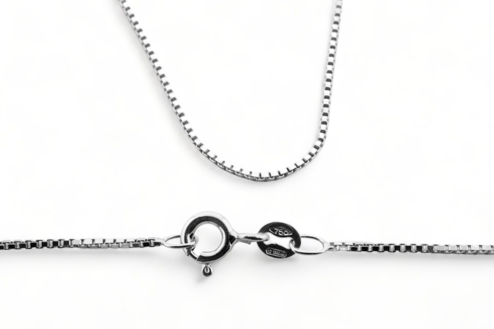 Collana - 18 carati Oro bianco #1.0