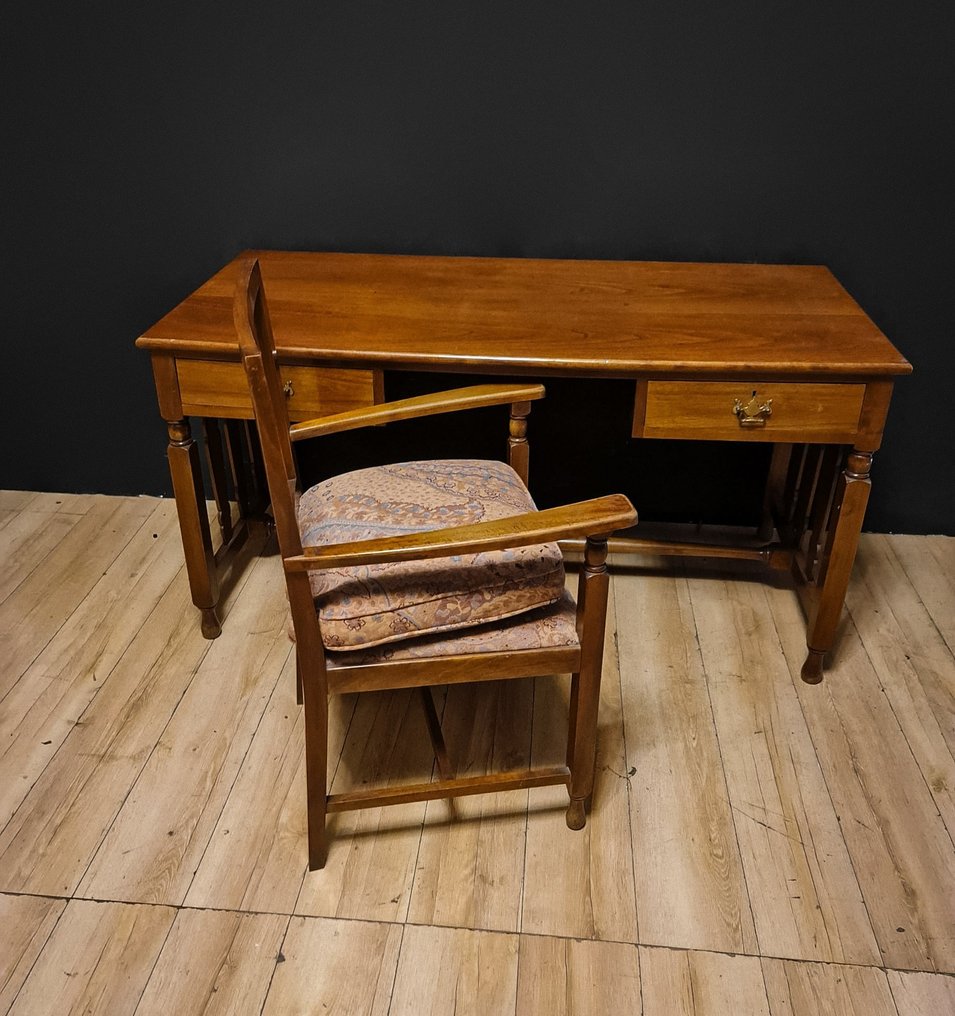書桌 - 木, 黃銅 #1.1
