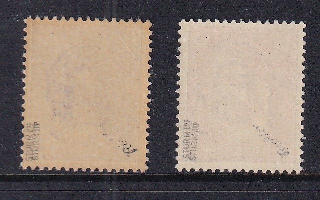 Niemcy - Lokalne urzędy pocztowe 1945 - Löbau (Sachsen) ATEST H.Zierer BPP,Sturm BPP - Michel: 1/2 #2.2