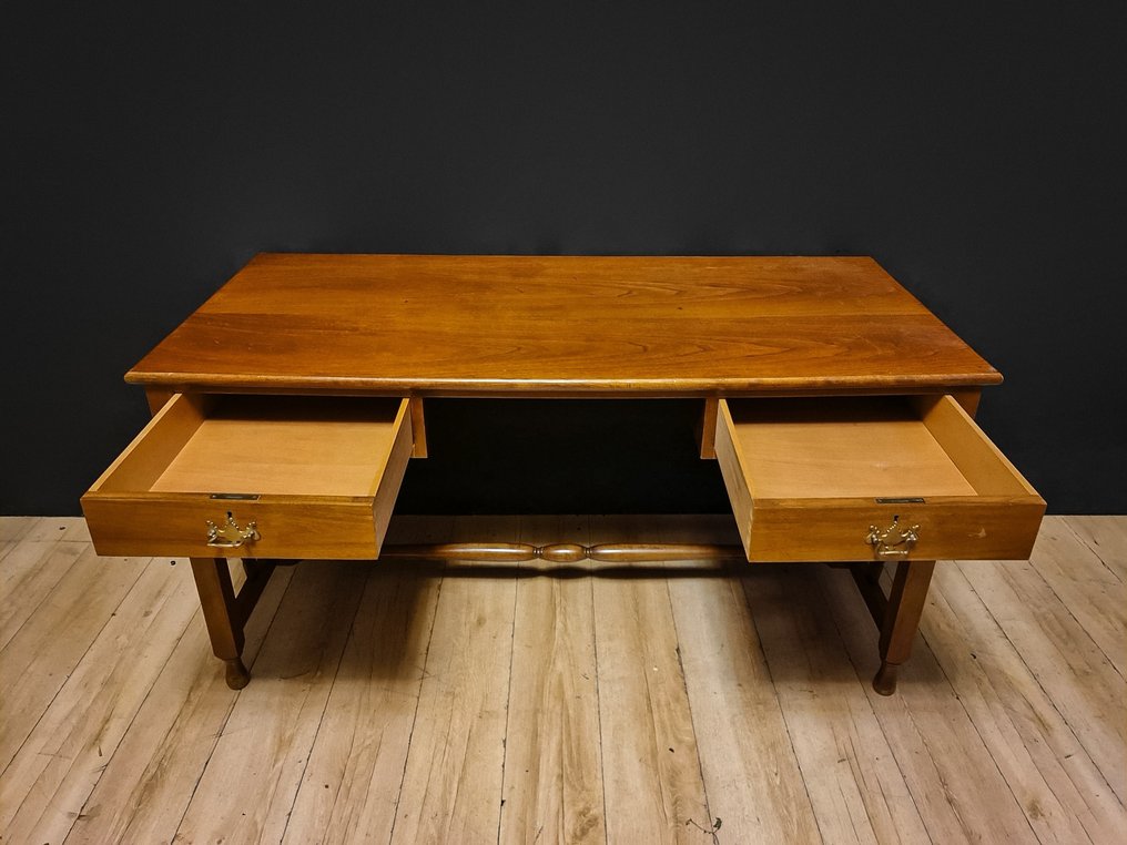 書桌 - 木, 黃銅 #2.3