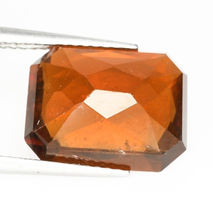 没有保留价 - 1 pcs  橙色 石榴石  - 8.36 ct - 国际宝石研究院（IGI） - 天然石榴石 #4.3