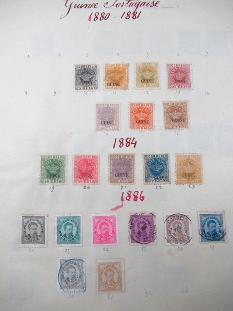 葡屬幾內亞  - 幾乎完整的郵票收藏 #1.1