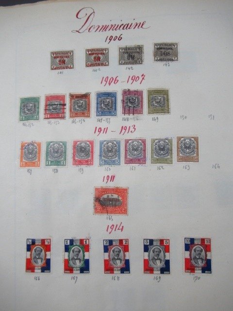 Dominikanske  - Avansert frimerkesamling #3.2
