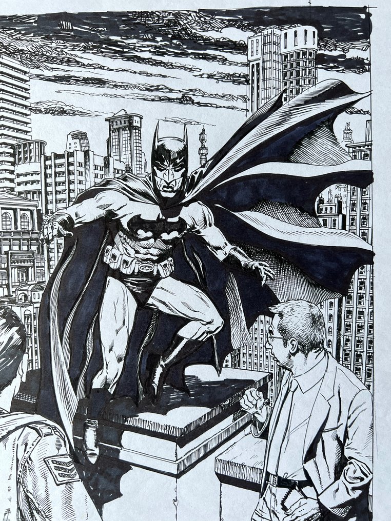 Chris Weston - 1 Original drawing - Batman über Gotham City #1.2