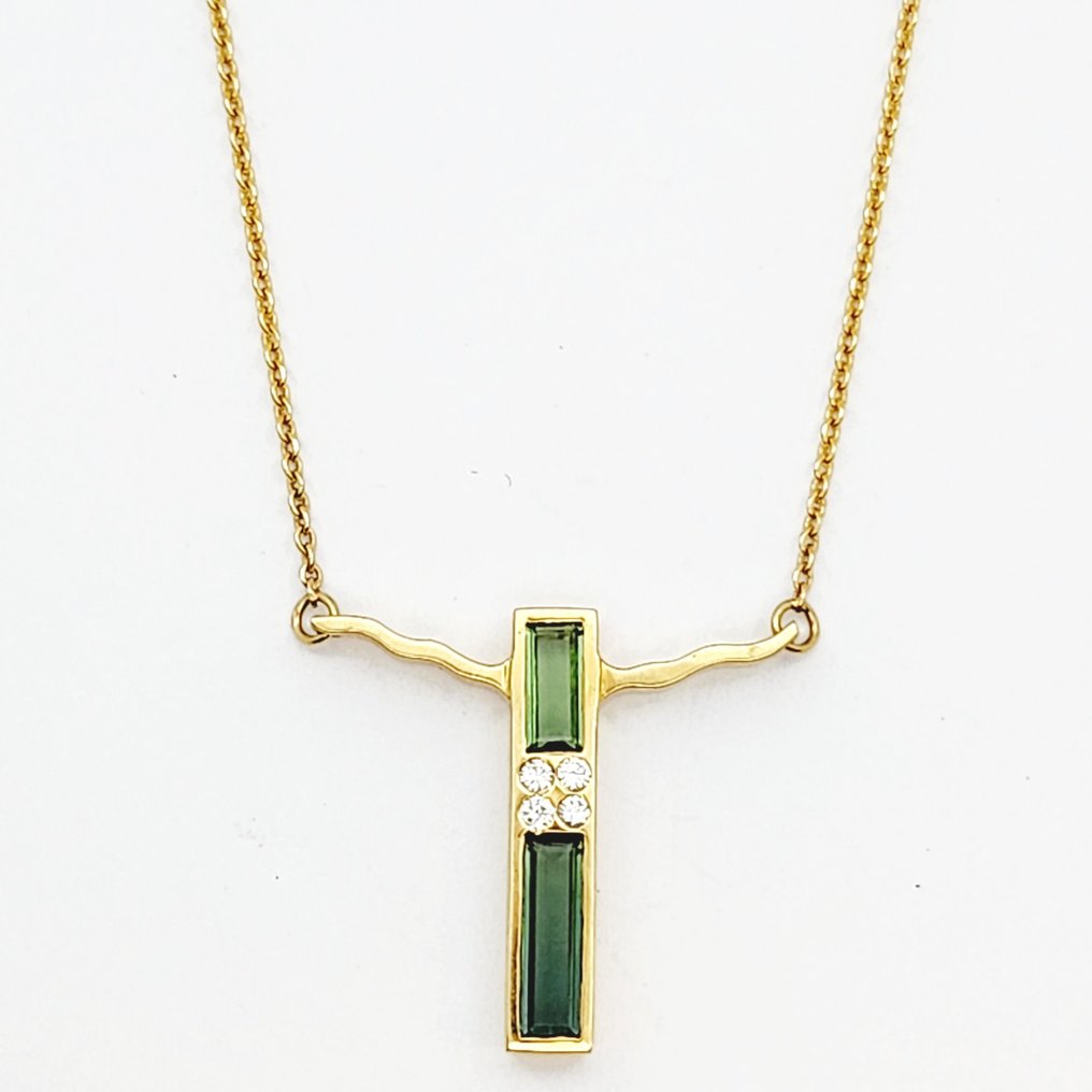 Necklace with pendant Diamond  #1.1