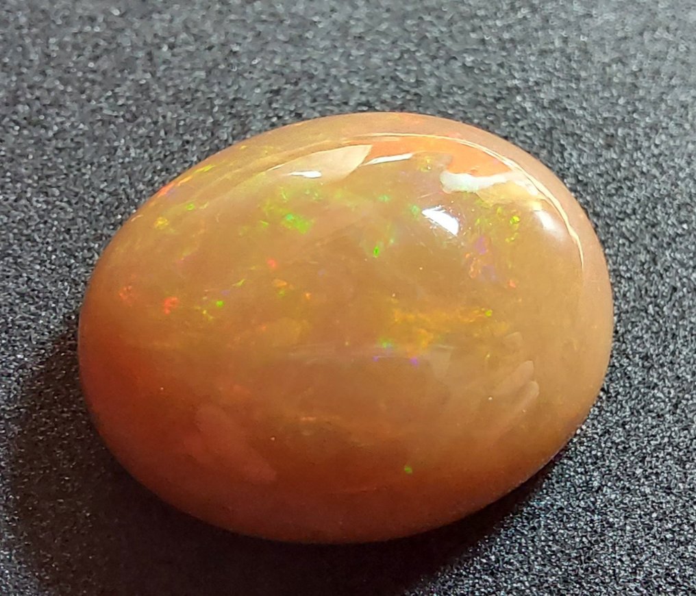 蛋白石 - 11.43 ct - 安特卫普宝石检测实验室(ALGT) #1.0