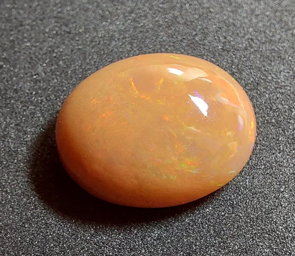 蛋白石 - 11.43 ct - 安特卫普宝石检测实验室(ALGT) #1.0