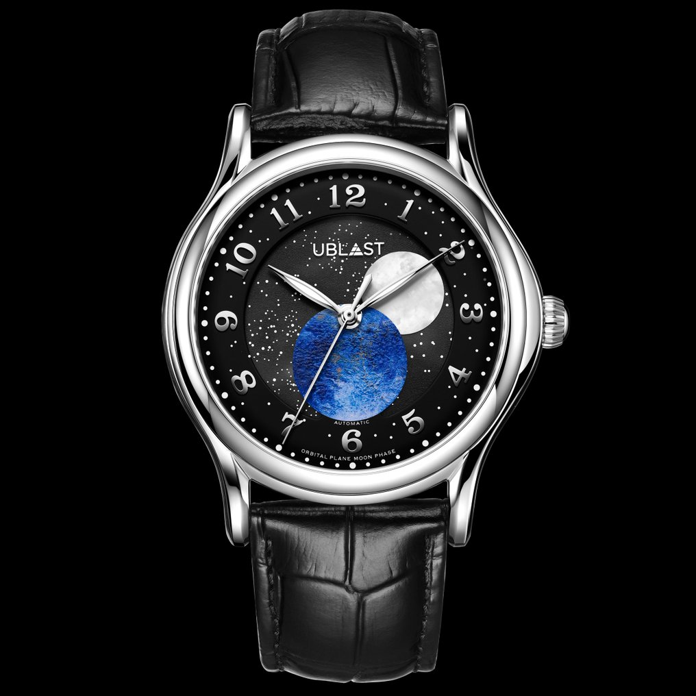 Ublast - Orbital Plane - Automatic Moon Phase - REF.UBORPL42BK - Ltd. Edition - Homme - 2025 #1.0