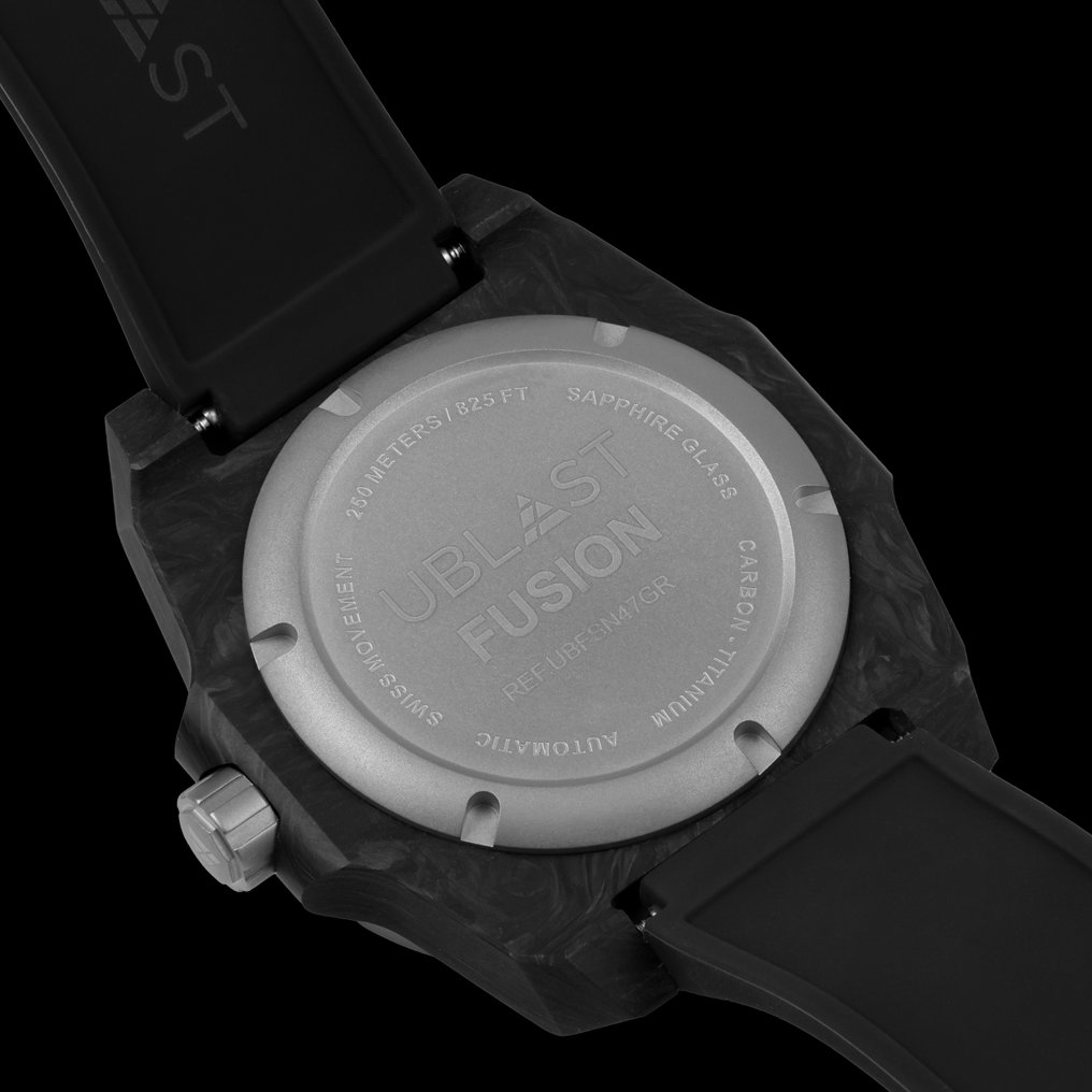 Ublast - Fusion Carbon & Titanium - UBFSN47GR - Automatic Swiss - Men - 2025 #4.3
