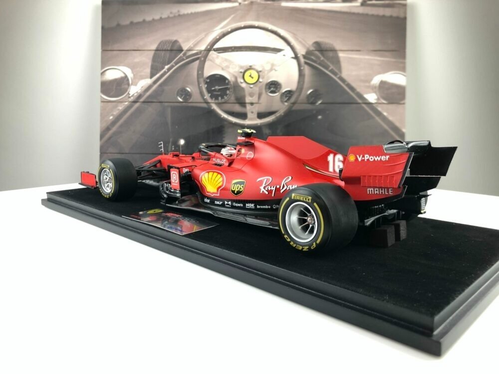 Look Smart 1:18 - Coche deportivo a escala - Ferrari SF1000 N.16 2nd Austrian GP 2020 Charles Leclerc - LS18F1029 #2.1