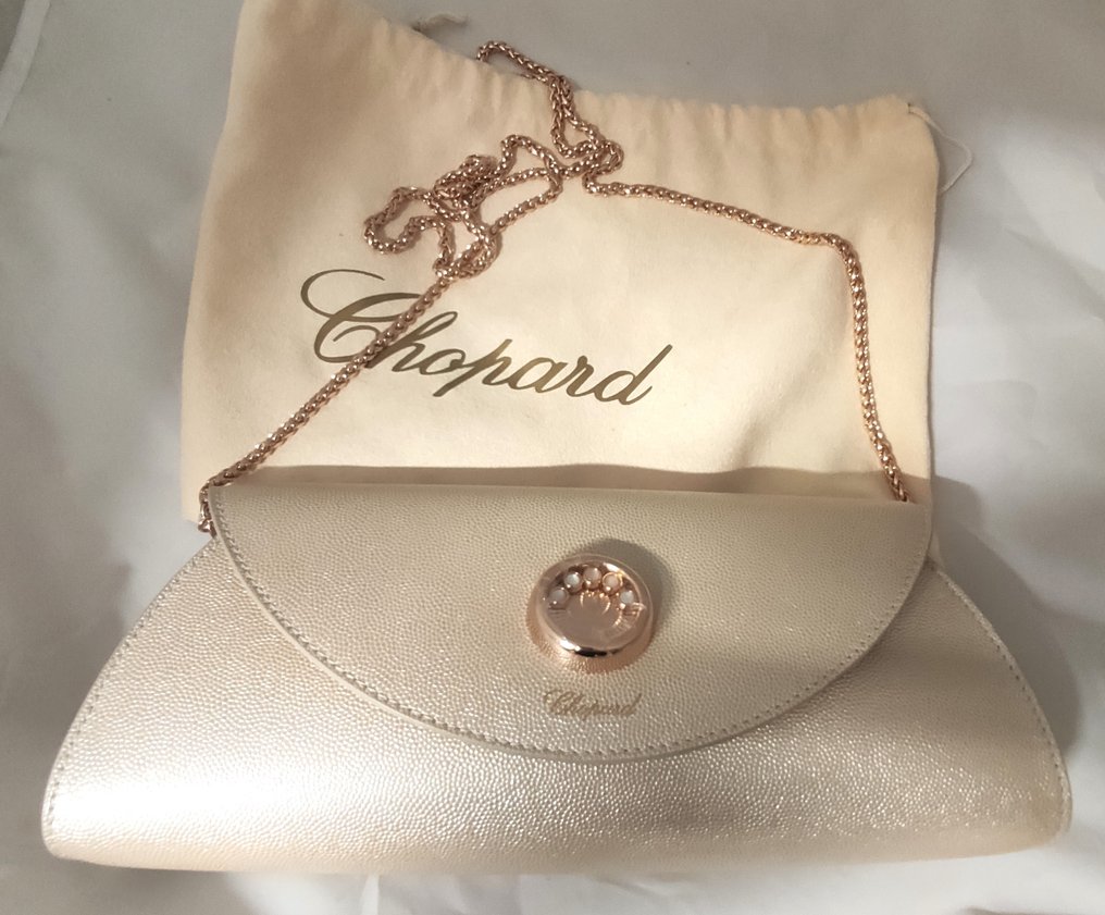 Chopard - HD Clutch bag Pelle Cav Brill Cipria - 挎包 #1.1