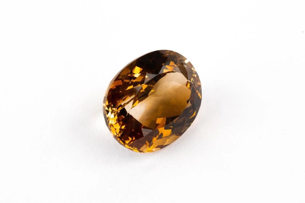 棕色, 橙色, 黄色 黄宝石  - 23.85 ct - 国际宝石研究院（IGI） #2.1