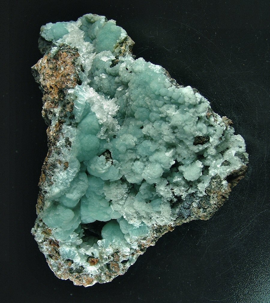 CW1021 Bella Emimorfite med Calcite Krystaller i indlejring - Højde: 115 mm - Bredde: 185 mm- 1510 g - (1) #3.2