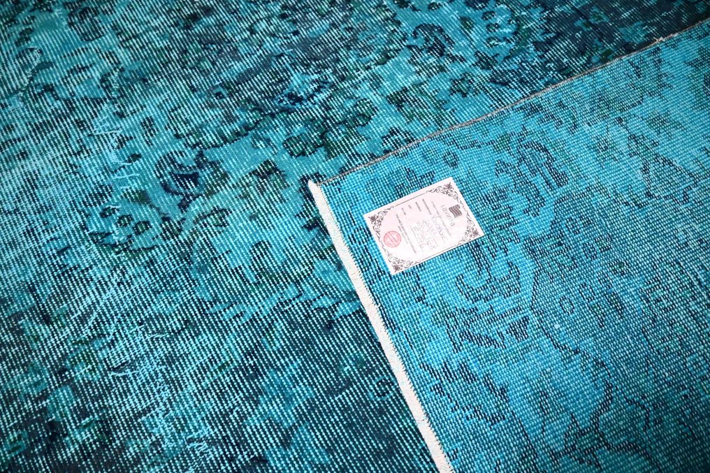 藍色復古 √ 證書 √ 乾淨如新 - 小地毯 - 262 cm - 168 cm #3.2