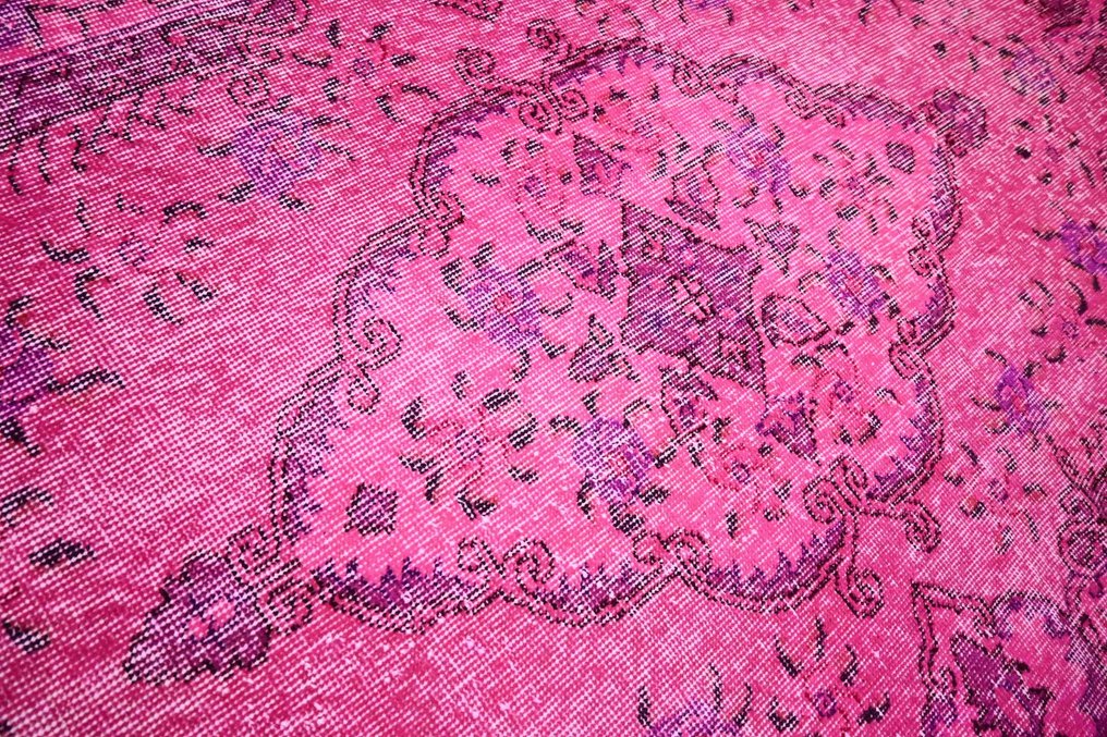 Pink vintage √ Certifikat √ Rengør som ny - Tæppe - 207 cm - 114 cm #3.1