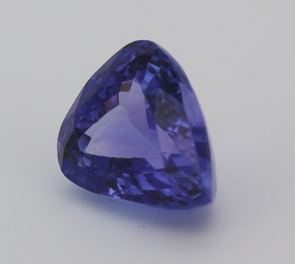 紫色, 蓝色 坦桑石  - 4.17 ct - 安特卫普宝石检测实验室（ALGT） #2.1