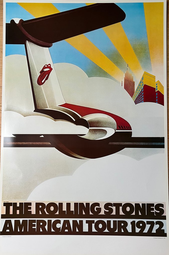 Anonymous - poster pubblicitario- Rolling Stones American Tour #1.0