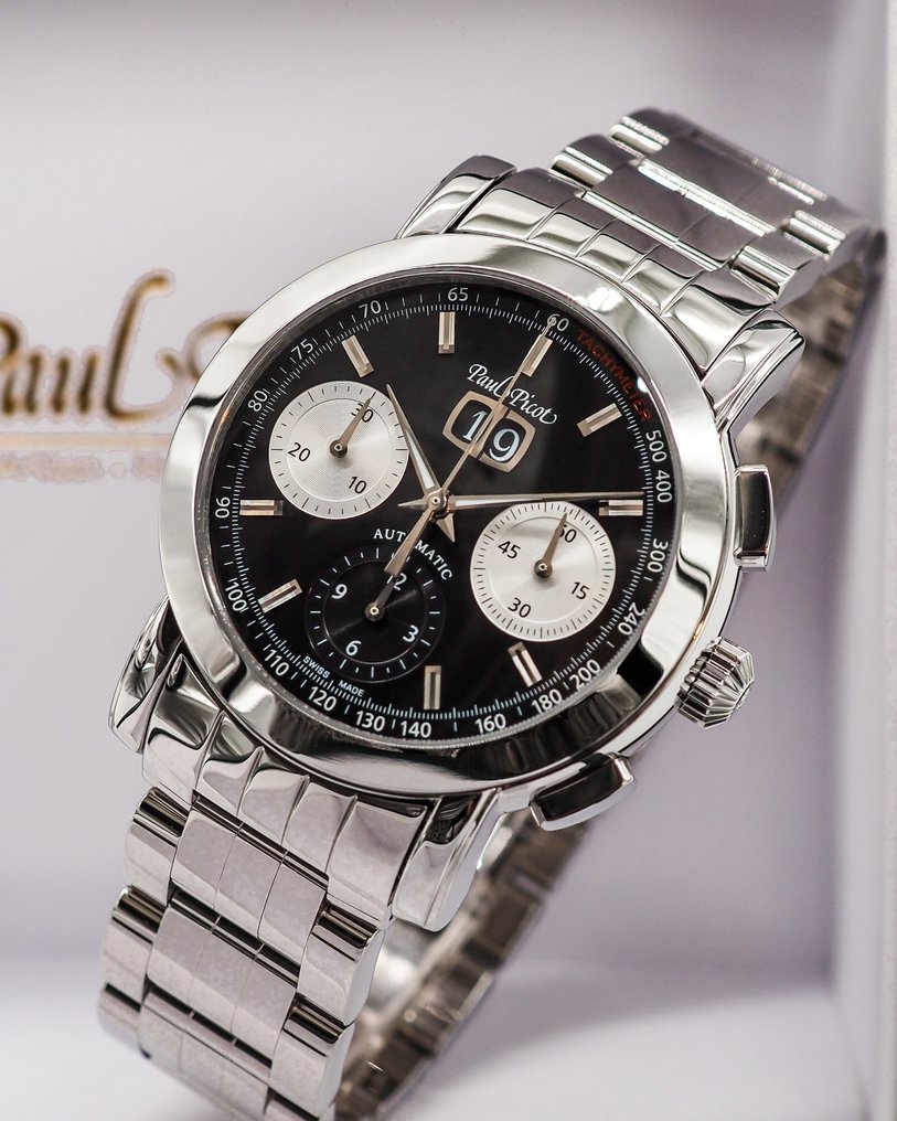 Paul Picot Sin Precio de Reserva ChronoDate Automatic Hombre 2011 actualidad Catawiki