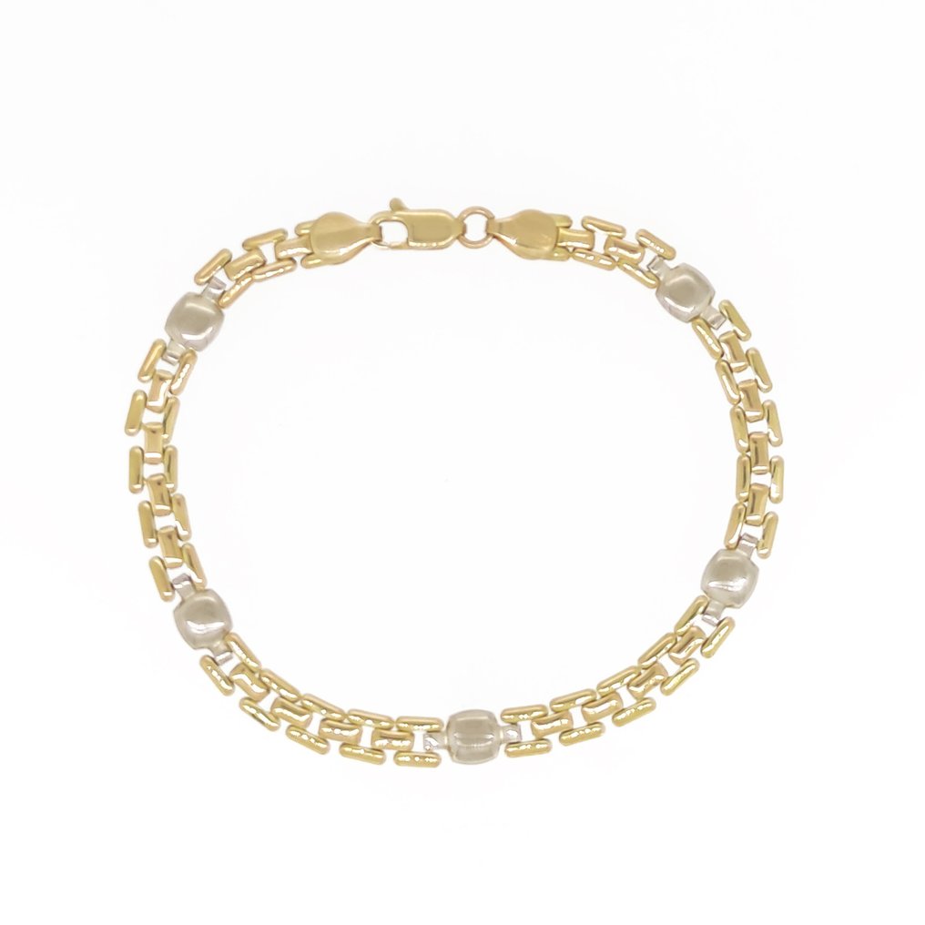 Bracelet - 18 carats Or blanc, Or jaune #1.1