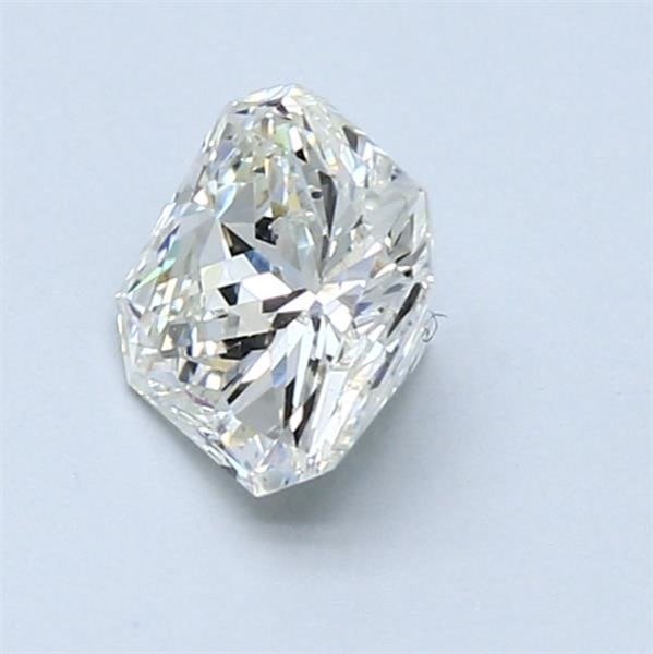 1 pcs Diamante  (Naturale)  - 1.00 ct - Radiante - I - SI2 - Gemological Institute of America (GIA) #3.2