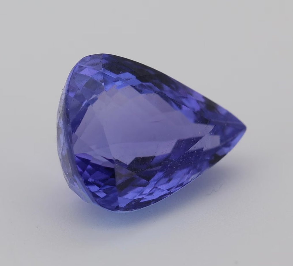 紫色, 蓝色 坦桑石  - 4.17 ct - 安特卫普宝石检测实验室（ALGT） #1.2