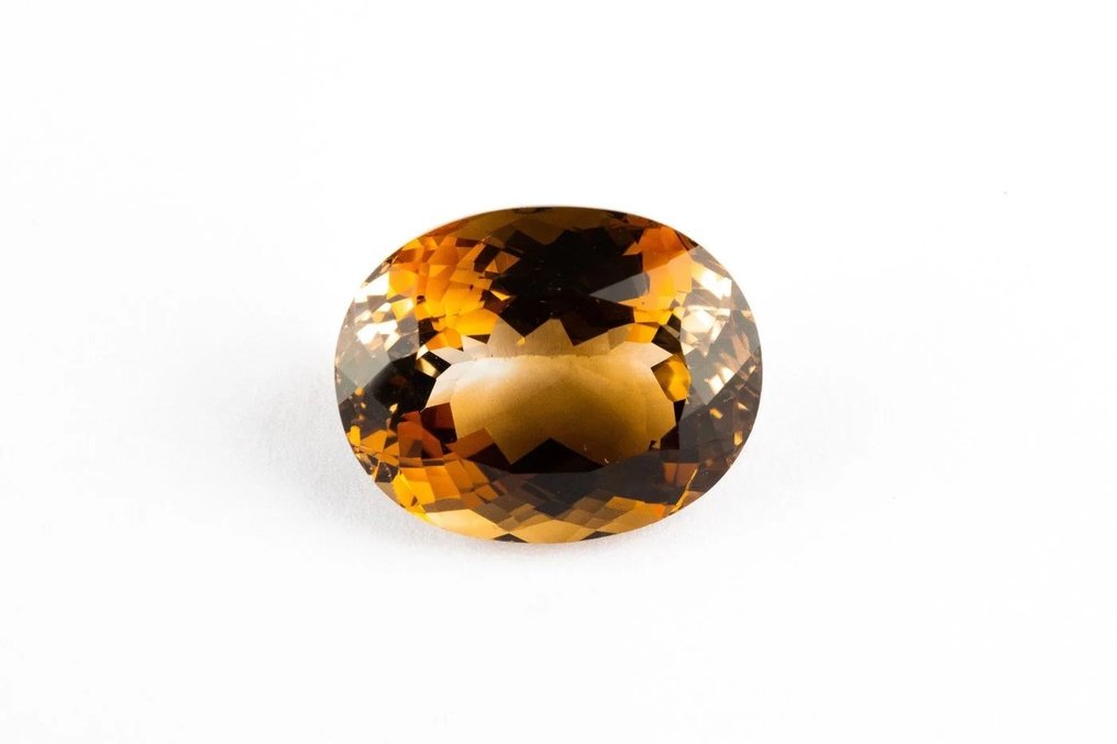 棕色, 橙色, 黄色 黄宝石  - 23.85 ct - 国际宝石研究院（IGI） #1.1