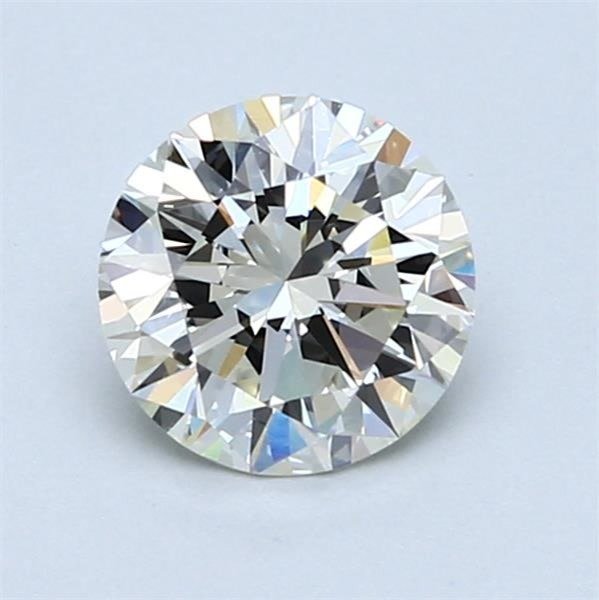 1 pcs 鑽石 - 1.10 ct - 圓形 - I(極微黃、正面看為白色) - VVS2 #1.2