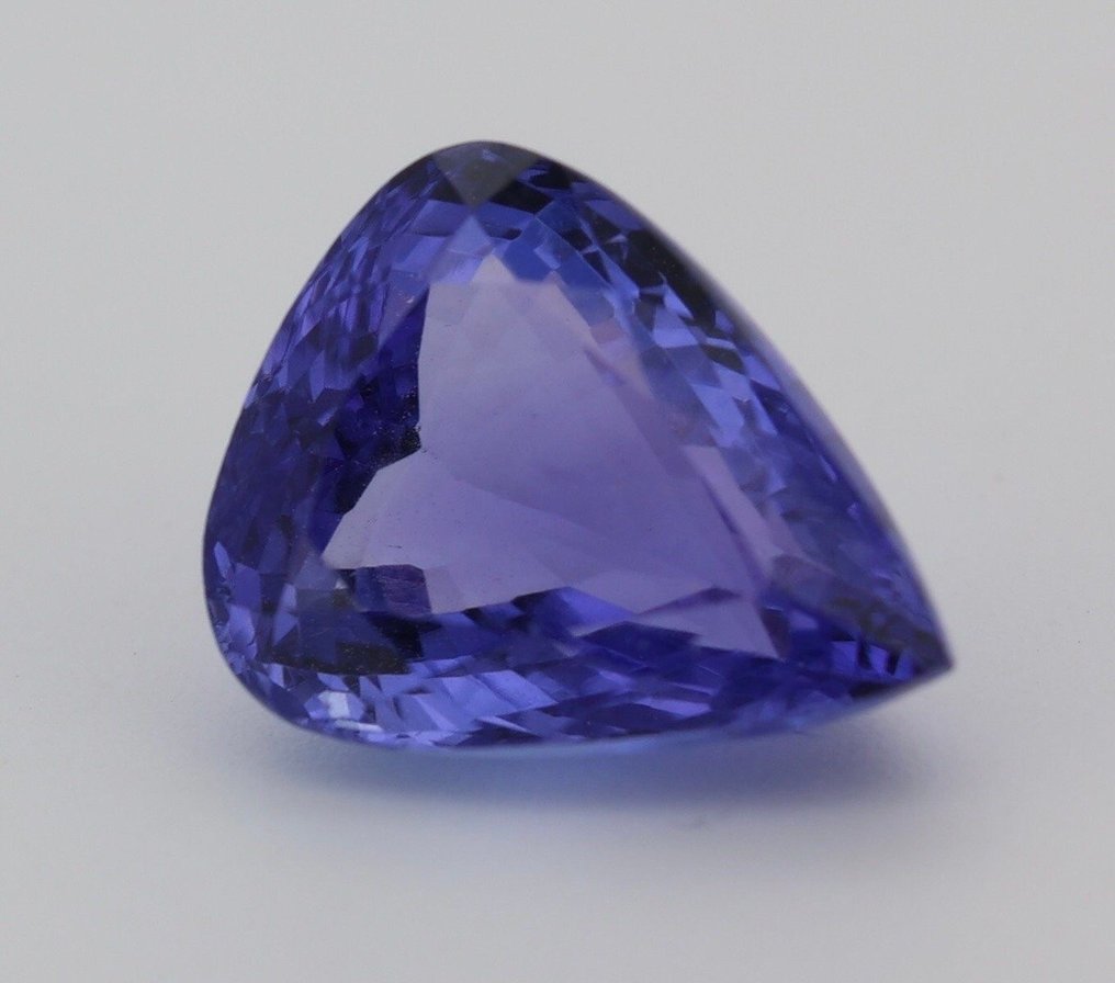 紫色, 蓝色 坦桑石  - 4.17 ct - 安特卫普宝石检测实验室（ALGT） #1.1