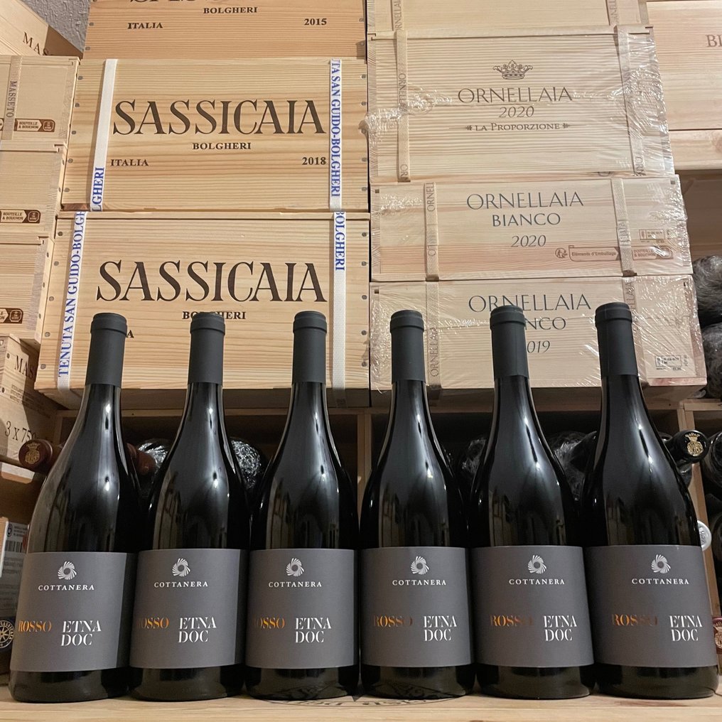 2022 Cottanera, Etna Rosso DOC - 西西里岛 DOC - 6 Bottles (0.75L) #1.2