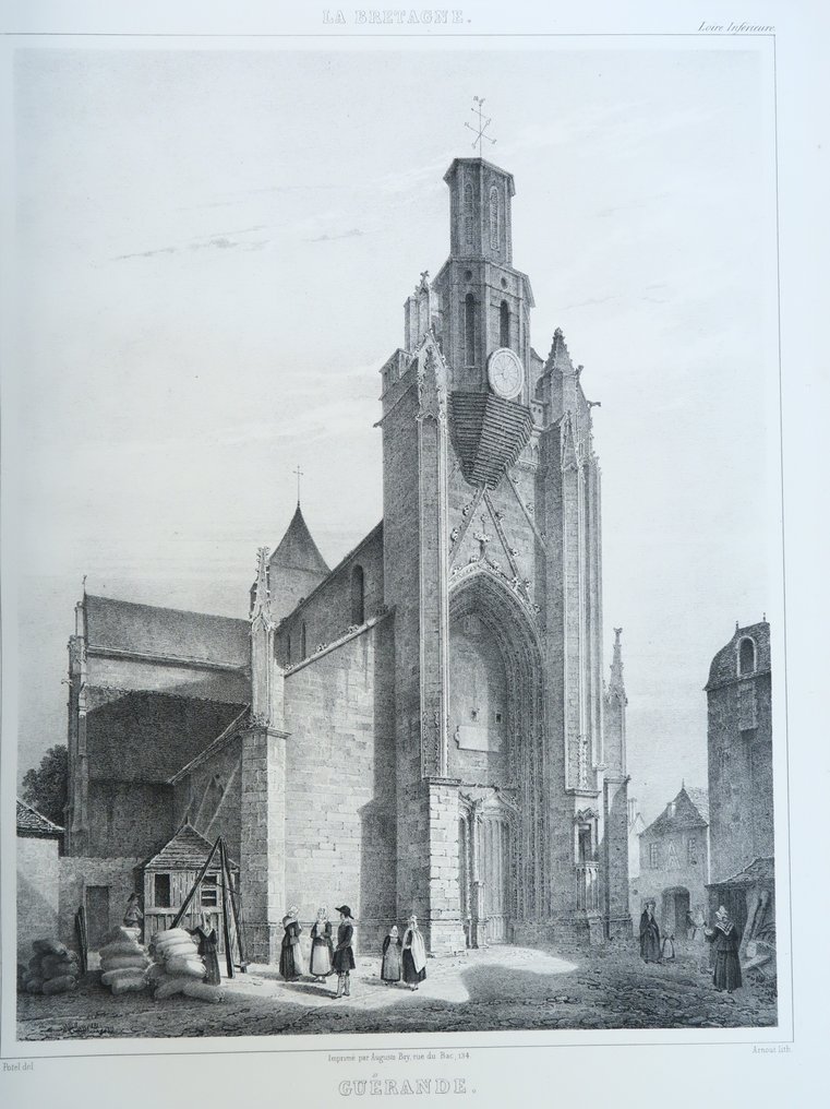 Jérôme-Jean Potel - La Bretagne et ses monuments, dessinés par M. Potel, de Nantes, et lithographiés par les principaux - 1840 #1.1