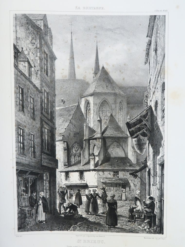 Jérôme-Jean Potel - La Bretagne et ses monuments, dessinés par M. Potel, de Nantes, et lithographiés par les principaux - 1840 #3.2