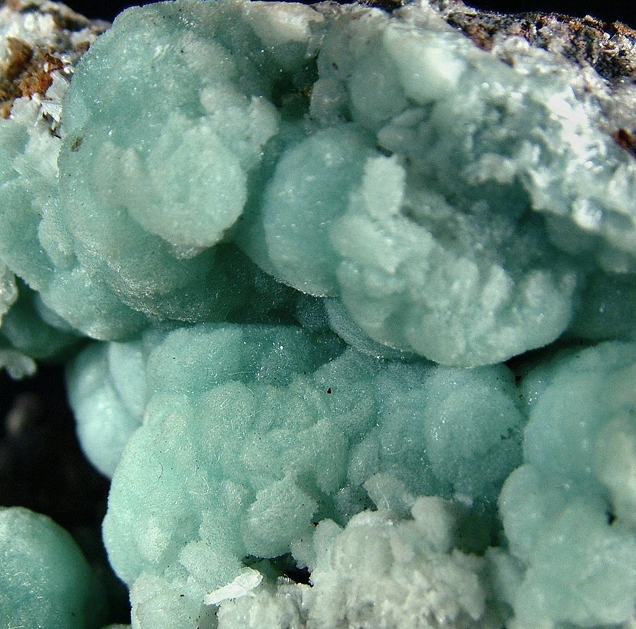 CW1021 Bella Emimorfite med Calcite Krystaller i indlejring - Højde: 115 mm - Bredde: 185 mm- 1510 g - (1) #4.3