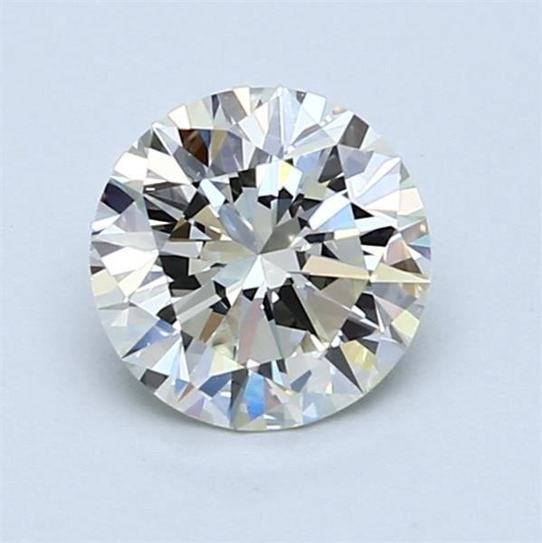 1 pcs 鑽石 - 1.10 ct - 圓形 - I(極微黃、正面看為白色) - VVS2 #1.1