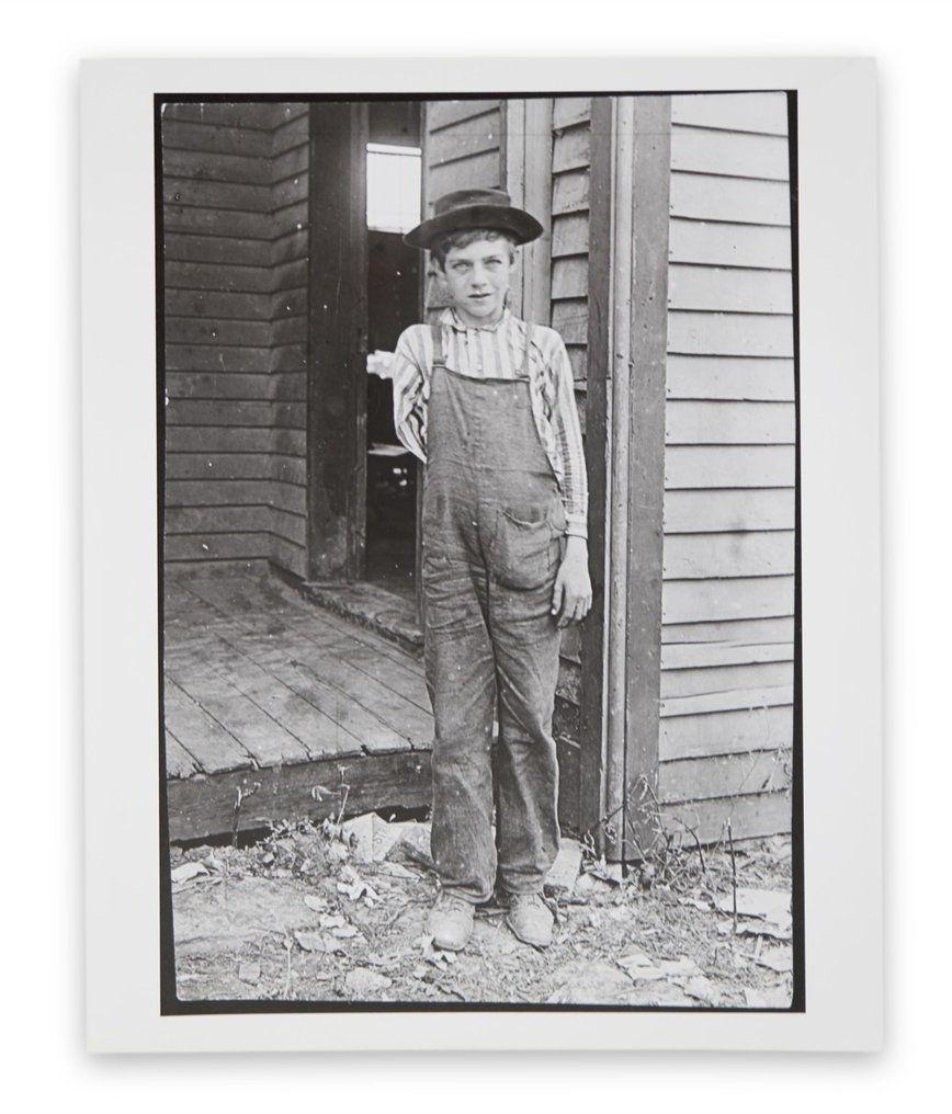 Lewis Wickes Hine (1874-1940) - Boy Lost Arm Running Saw in Box Factory, 1909 #1.2