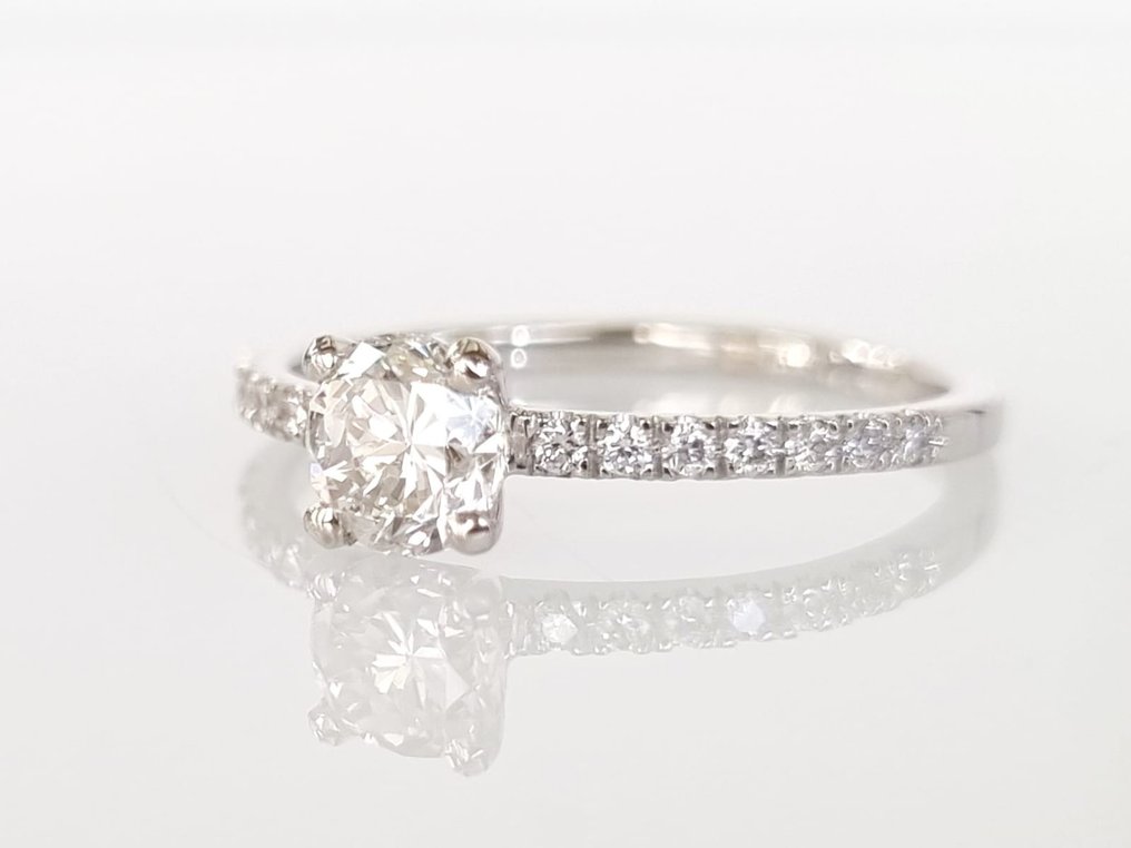 Verlovingsring Witgoud Diamant #3.3